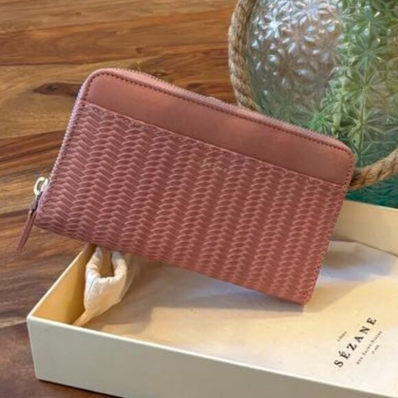 Sezane blush wallet NWT - Picture 5 of 5